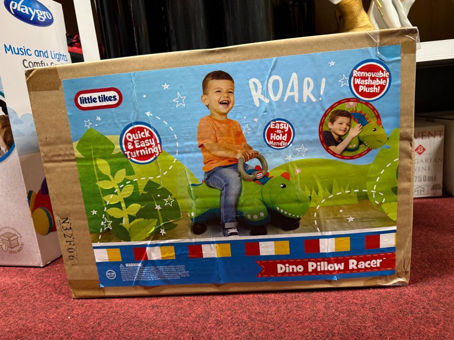 Състезателна възглавница Little Tikes, динозавър
