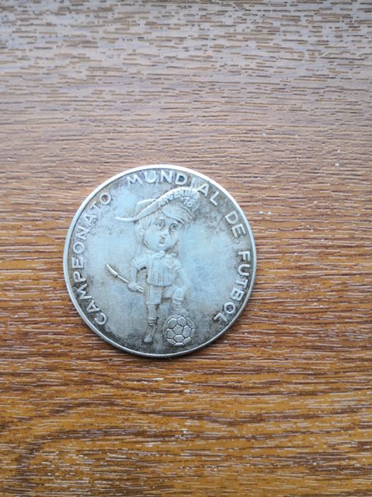 Medalie Campionatul Mondial de fotbal, Argentina, 1978