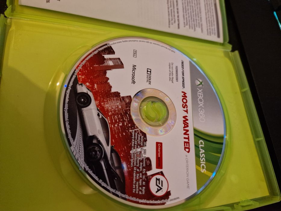 Need For Speed Mosta wanted xbox 360