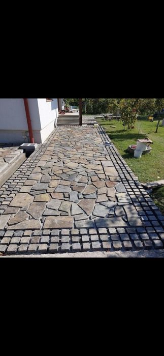 Piatra naturala de grecia oferim montaj profesional