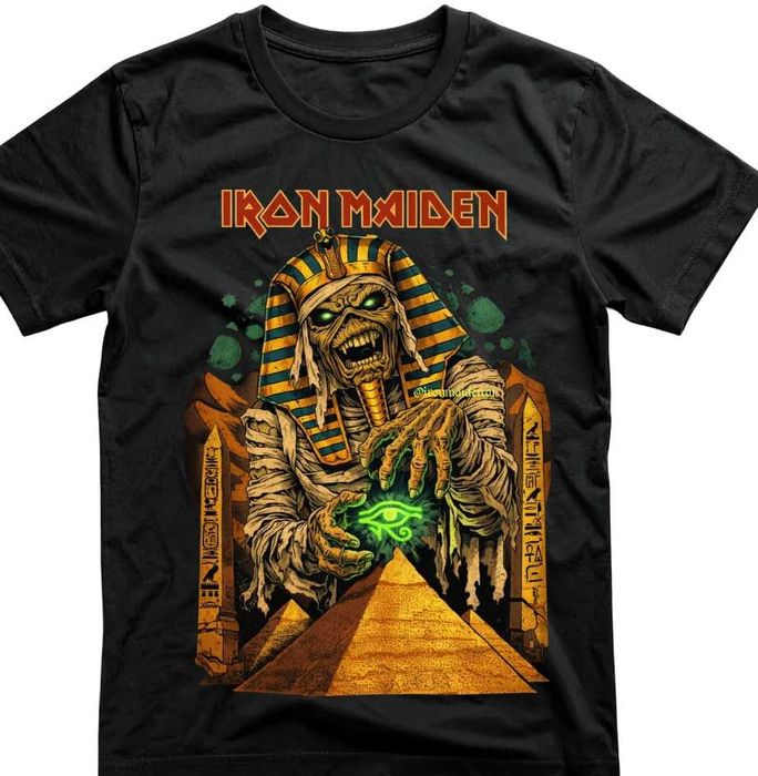 Тениски IRON MAIDEN Айрън Мейдън рок и метъл  тениски XS-5XL