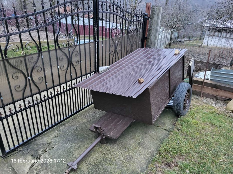 Vând remorcă motocultor