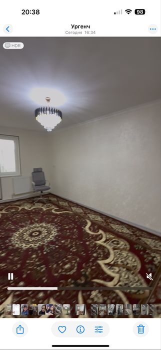 Урганч шахрида квартира ижарага берилади