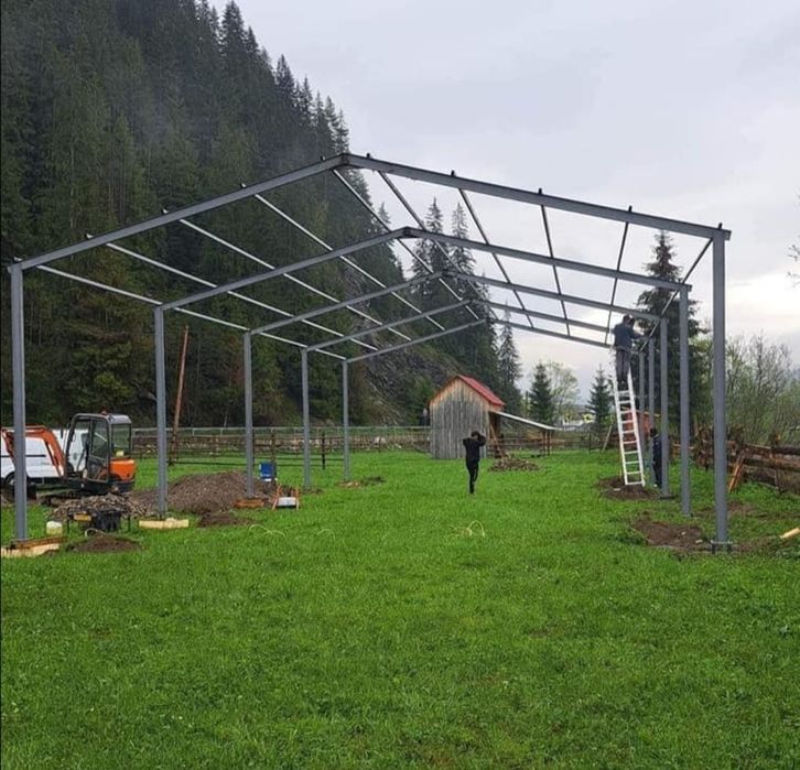 Structuri metalice hale la cheie