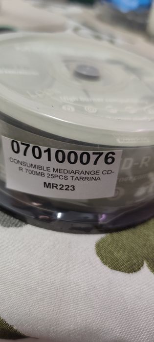 Media Range 25 buc audio CD 700 mb/80min