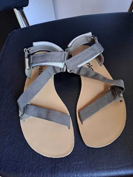 Нови боси сандали Be Lenka  Flexi olive green в маслинено зелено, размер 37