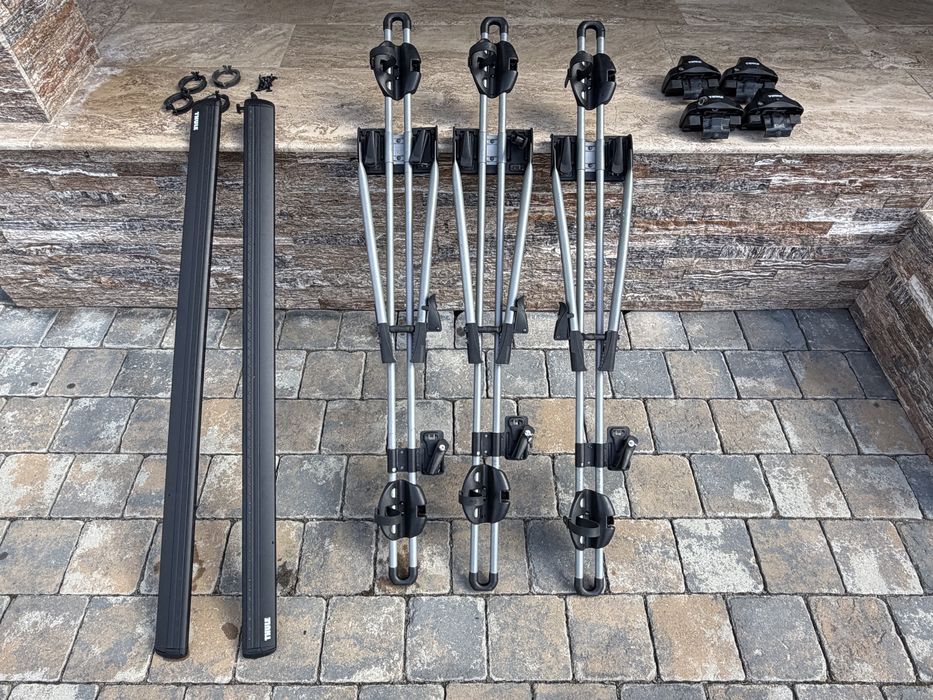 Thule #bare transversale/suporti biciclete/talpa,kit prindere bara trasversala
