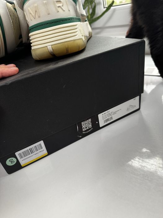 AMIRI MA-1 White/Green