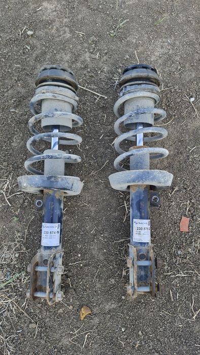 Set Amortizoare Față Complete Sachs Opel Astra G (Telescoape + Arcuri + Flanșe)