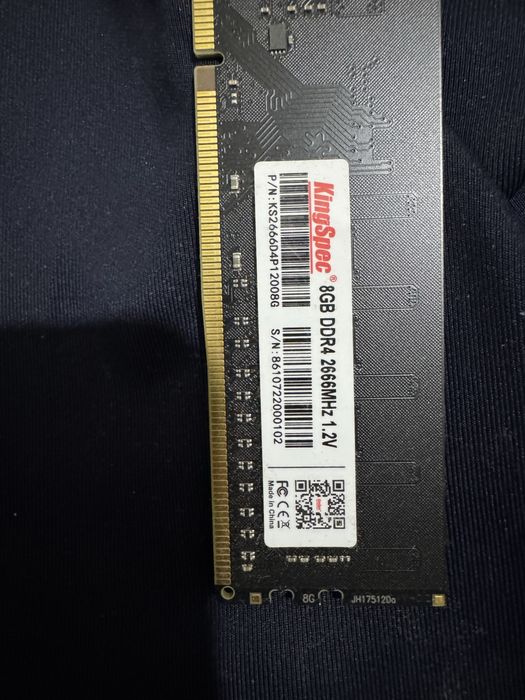 Оперативная память KingSpec 8GB DDR4 2666 MHz