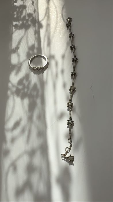 Браслет Pandora звезды