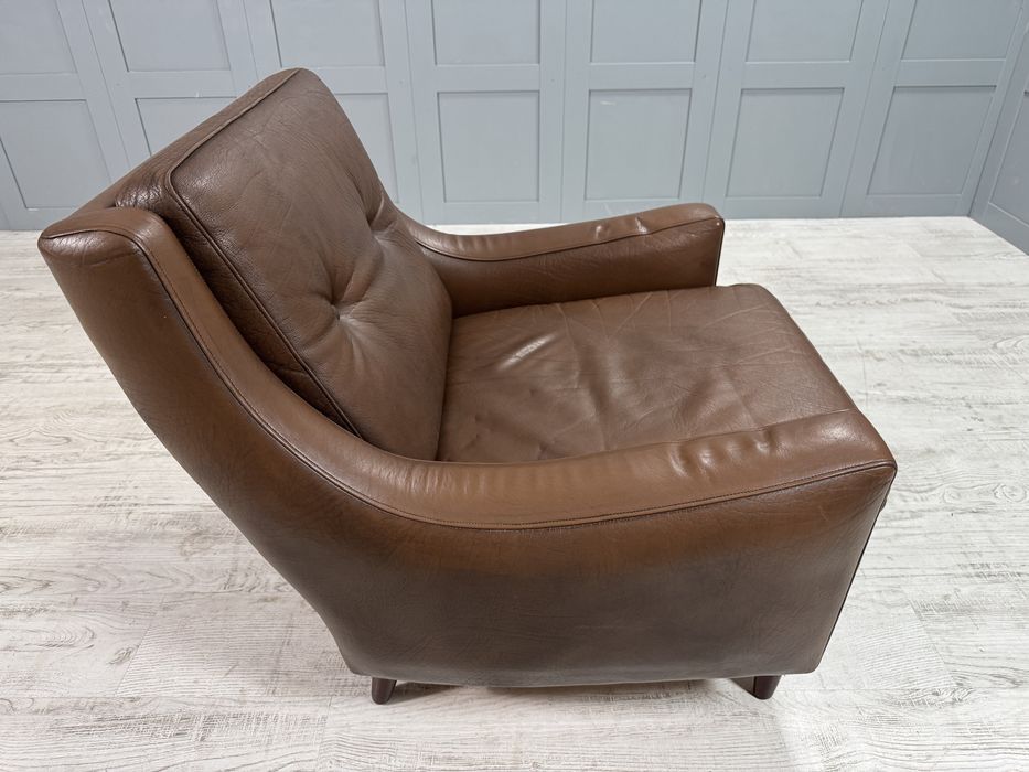 Кожено датско кресло от Georg Thams от 70-те Д1122