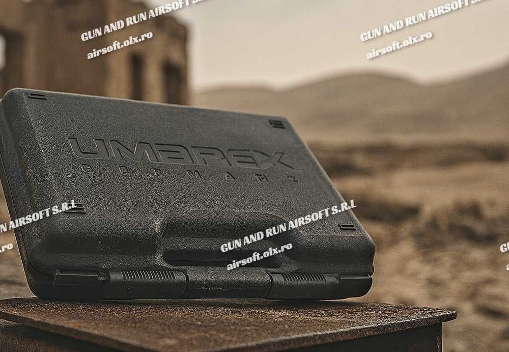 20 JOULI+!! Pistol ~Cu Bile De Cauciuc~ (Glock Gen.5) Co2 ~ Modificat