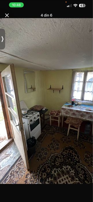 Casa 3 camere bucatarie+1600 mp gradina