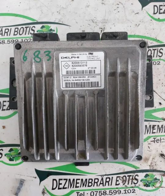 Calculator motor ECU 8200513113 Dacia Logan 2006 1.5dci MT (65hp)