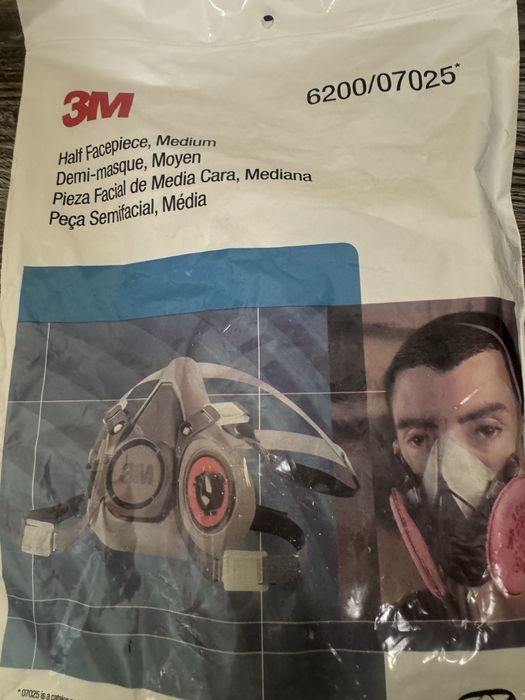 Маска респиратор 3м 6200/7025