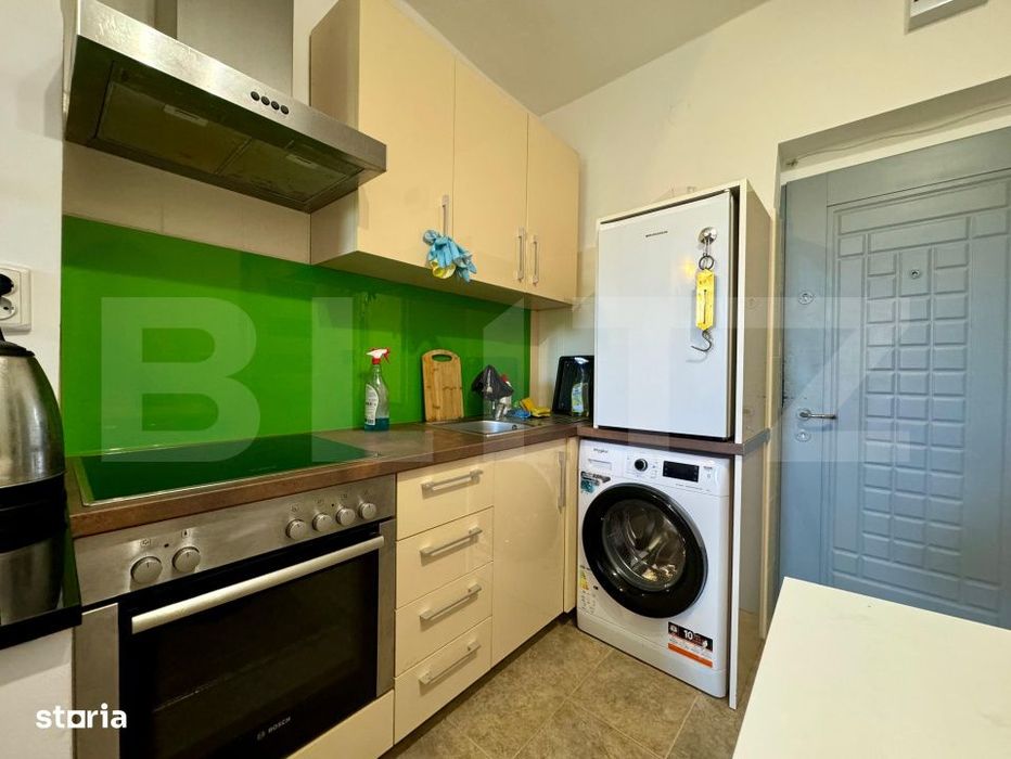 Garsoniera mobilata si utilata, zona Splaiul Crisanei