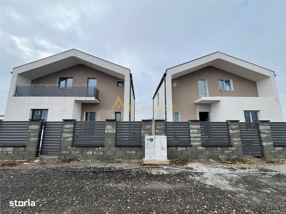 Casa Individuala P+M - 4 camere - Pompa de Caldura-Panouri Solare