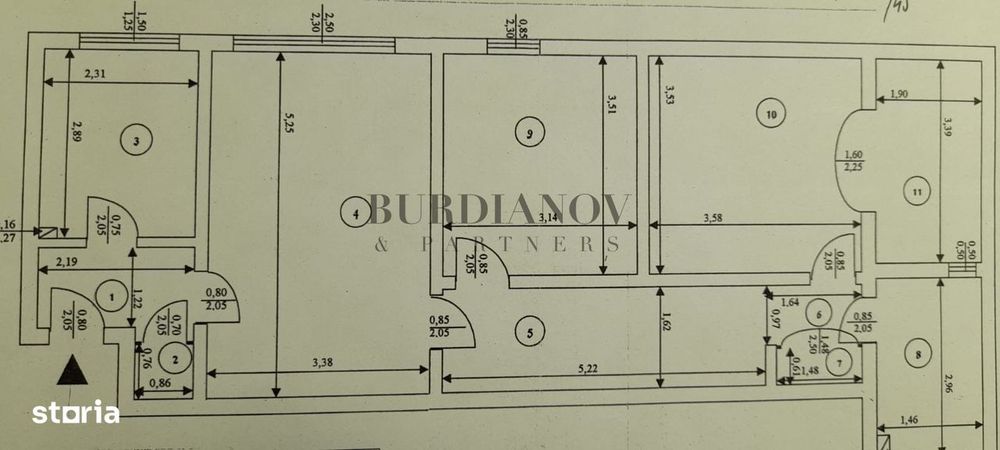 Apartament cu 3 camere de închiriat pentru 2 persoane - Metrou Titan