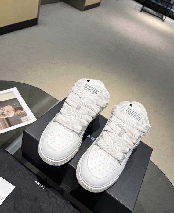 Amiri MA1 white luxury