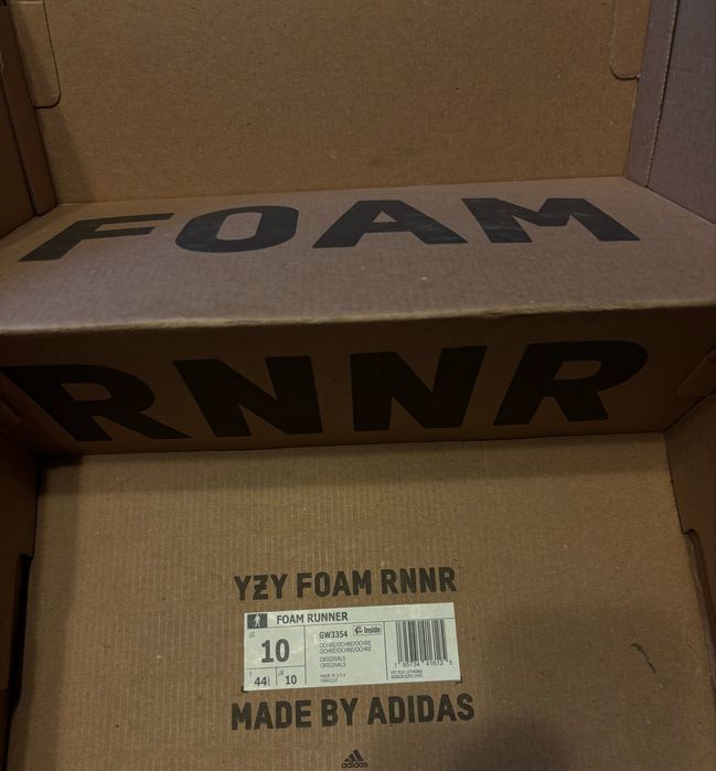 Vand Yeezy Foam Runner Ochre 44,5