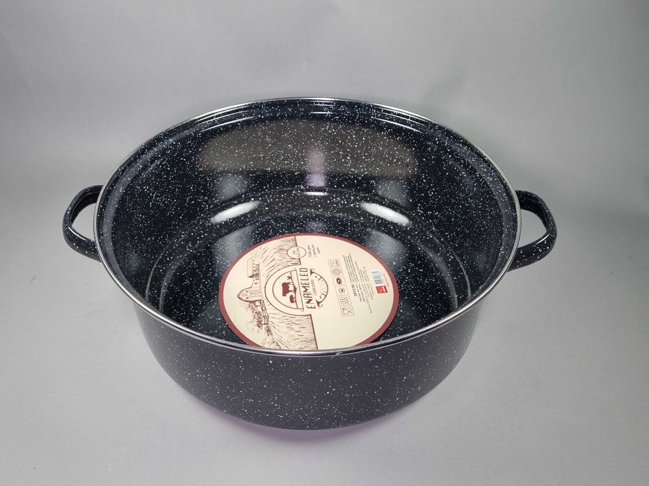 Емайлирана тава с дръжки