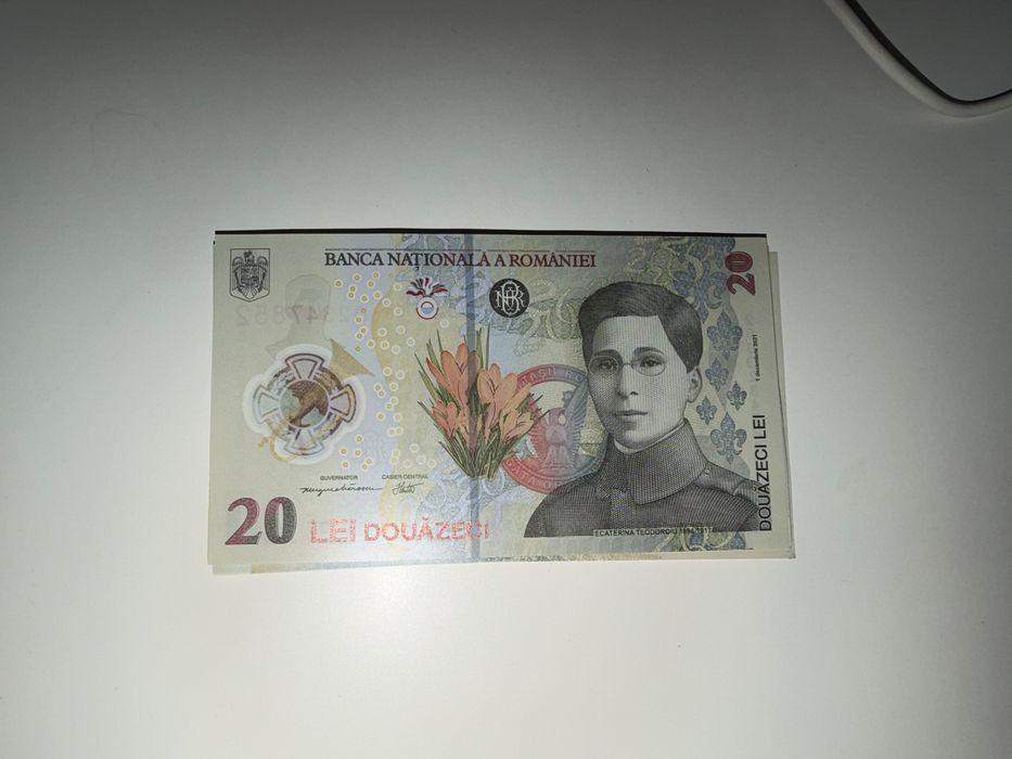Bancnotă 20 lei – ideală pentru colecționari