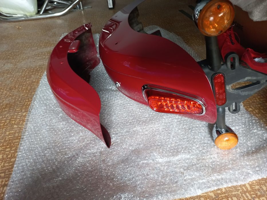 Indian Scout Преден Заден Калник Мигачи Стоп