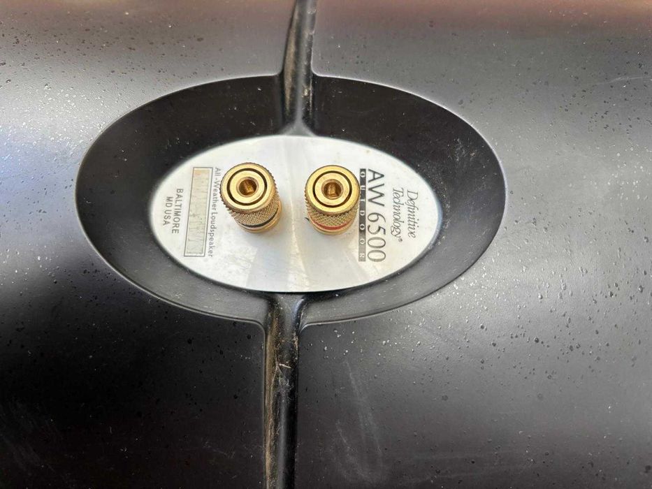 Set boxe Definitive Technology AW6500 , exterior 200 w, negru