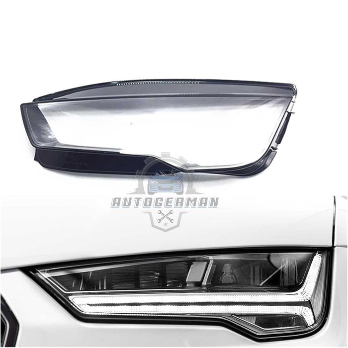 Капаци фарове Audi A7 (15-17) стъкло фар крушки Ауди А7 xenon