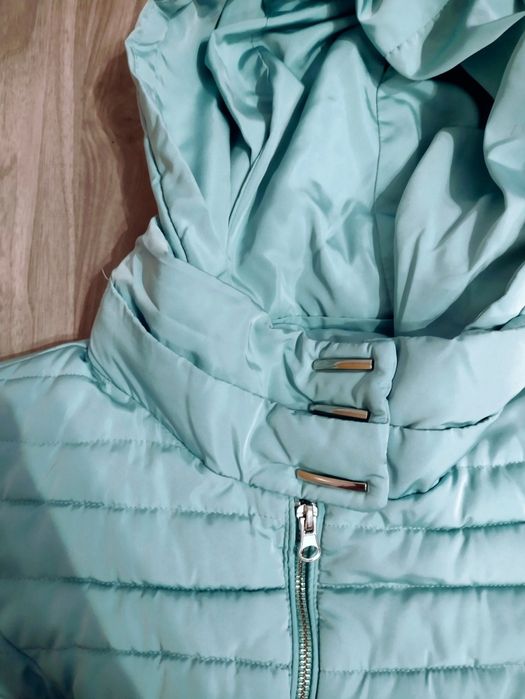 Дамска грейка в ментов цвят