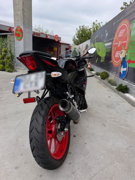 Suzuki GSX-R125 2025 – NEGRU CU ROȘU | 125cc | ABS | FULL LED