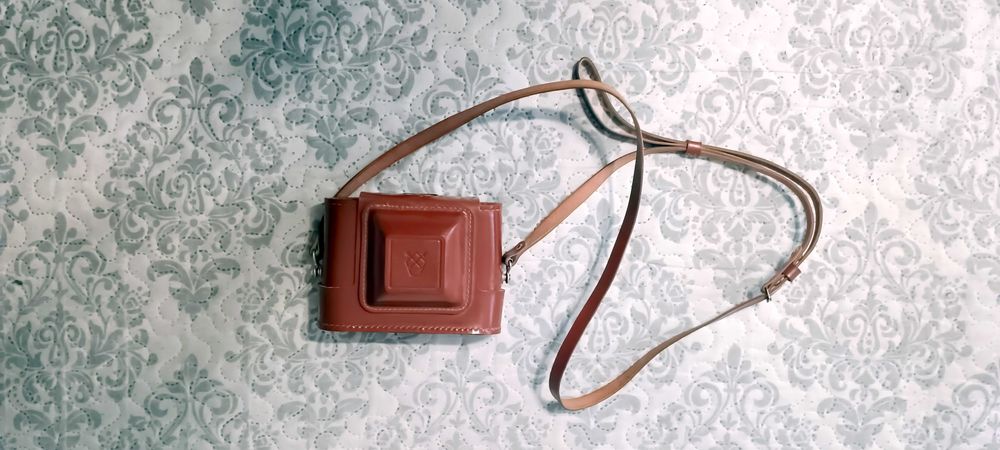 Ретро фотоапарат Смена 6 (LOMO) Колекционерски комплект с кожен калъф