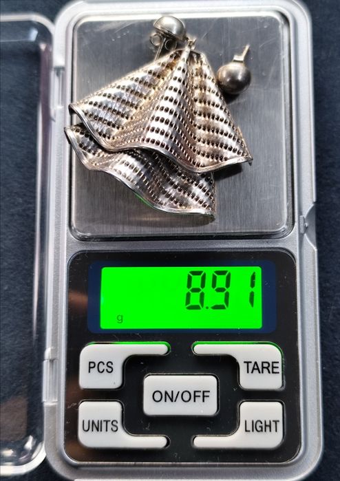 Италиански сребърни обеци