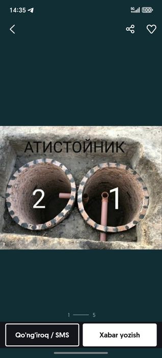 Ura Yama transheya padvol Santexnika xizmati