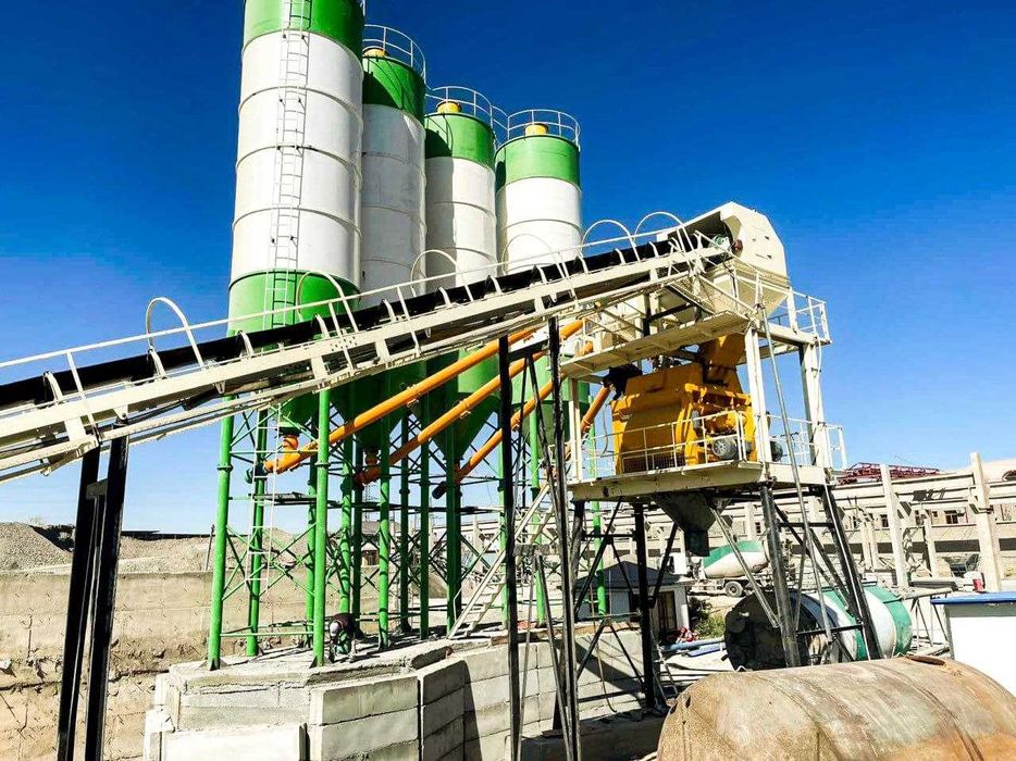 Бетон завод 35m3/h-120m3/h есть в наличии, Сервис-10 год