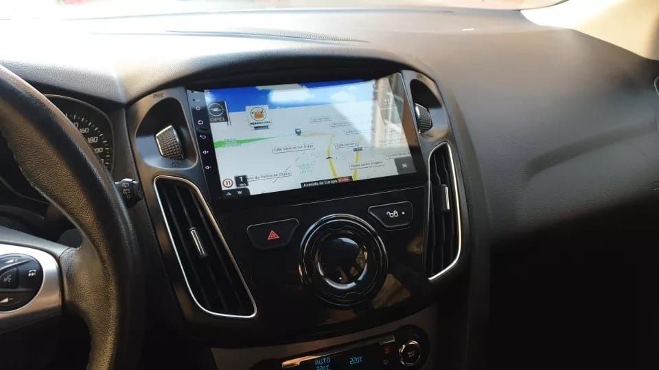 Navigatie Android Ford Focus 3 model Tesla Waze USB Wi-Fi YouTube