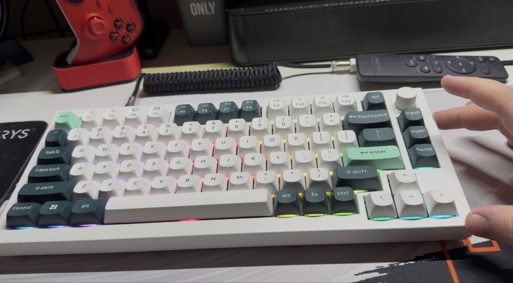 Vand Tastatura Keychron Q1 HE QMK Shell white