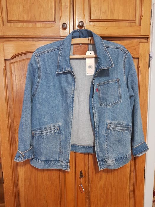 Geaca Levi's Levis blugi primavara toamna albastra noua cu eticheta