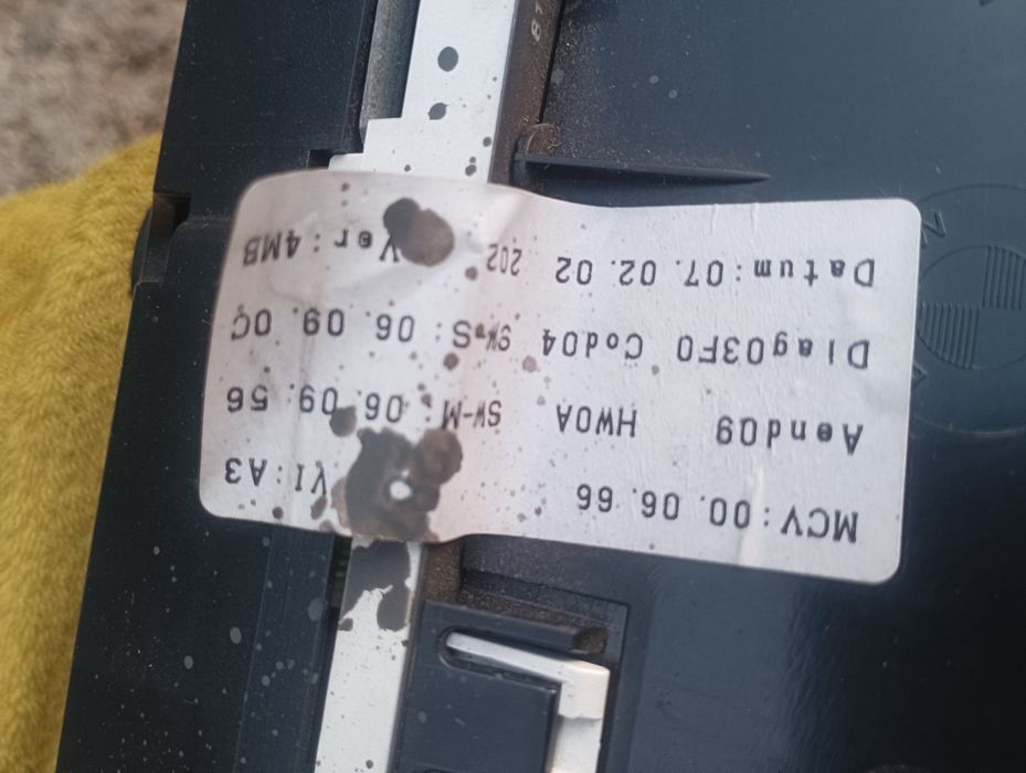 Табло километраж BMW e65 735i БМВ е65 7 серия 3.5 бензин