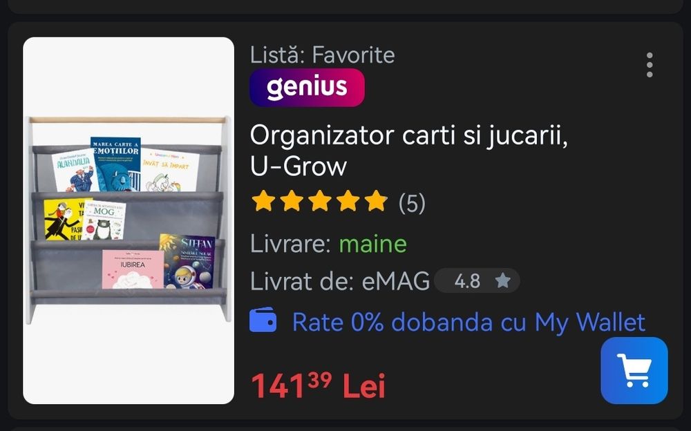 Bibliotecă pentru copii
