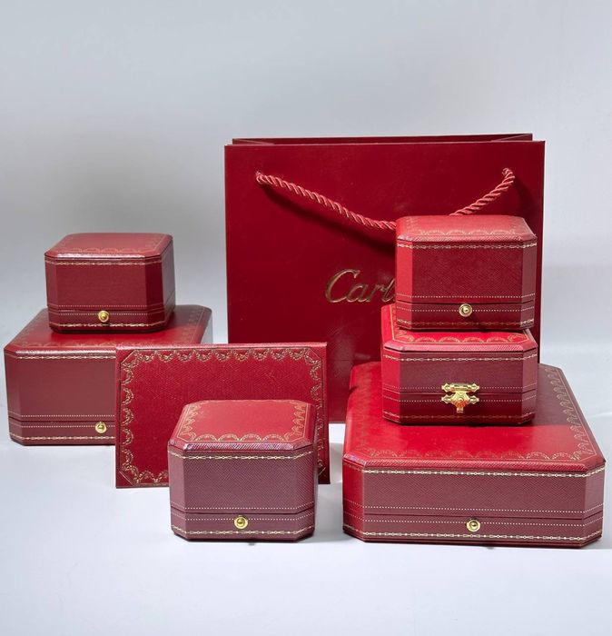 Cartier подарочные каробки