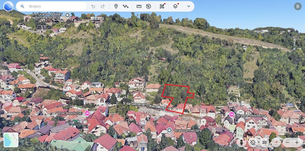 OPORTUNITATE UNICĂ Schei 620mp Vedere Spectaculoasă Tâmpa | Proprietar