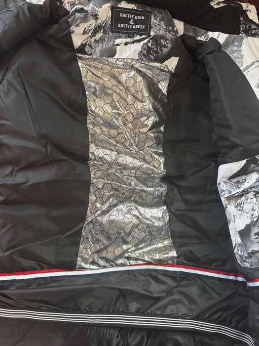 Мужской лыжный костюм, зимняя спортивная одежда