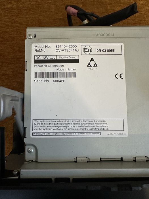 Navigatie Toyota Rav 4 2013-2018, 86140-42350