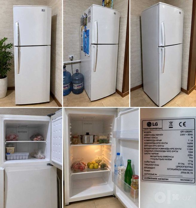 Двухкамерный холодильник LG GR-V292RC