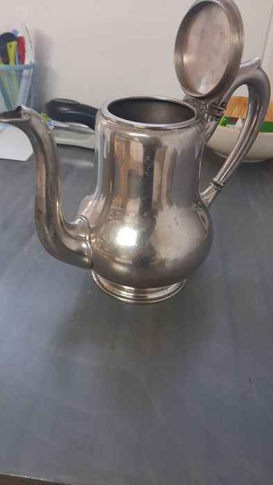 Ceainic Vintage metal alpaca