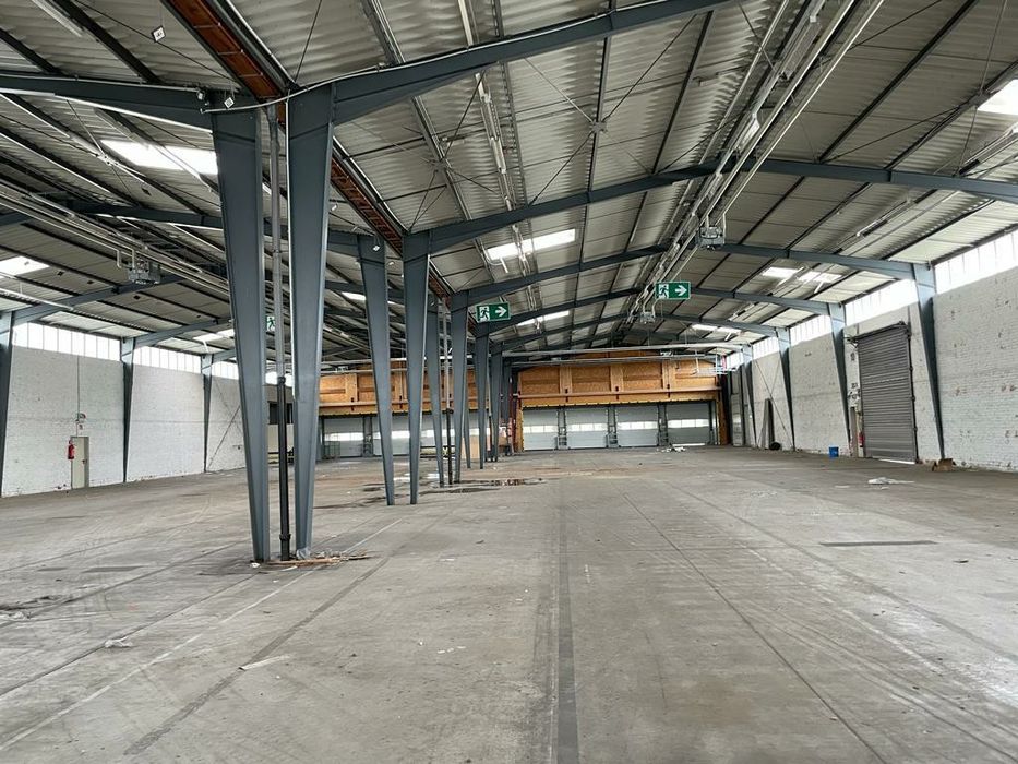 Structura hala metalică garaj service auto transport montaj