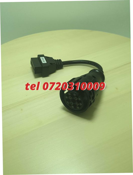 Cablu Adaptor Diagnoza Camion Tir Man Tga 12pin Obd2 Delphi Autocom