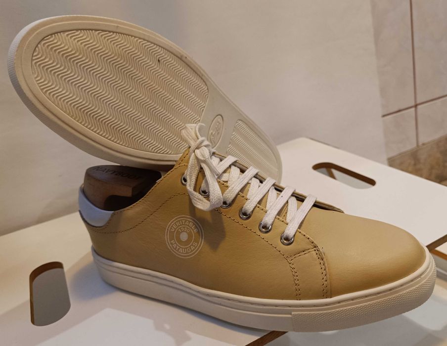 Pantofi sport casual 39 premium Pataugas NOI piele naturala moale